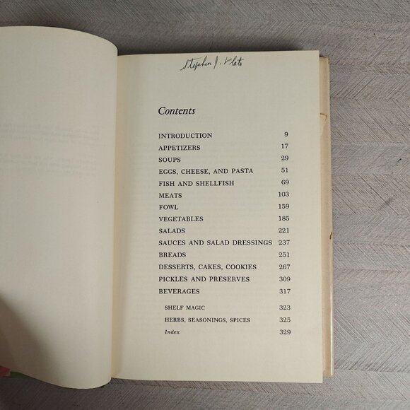 Gladys Tabers Stillmeadow Cookbook Hardcover Vintage Local Ethnic Recipes - Picture 4 of 8